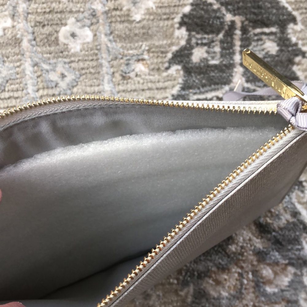 KATIE LOXTON “LIVE, LOVE, SPARKLE” Clutch bag /SILVER - Picture 7 of 8